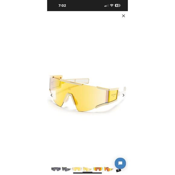 Balmain Unisex Fleche Sunglasses BPS138-B main image 6